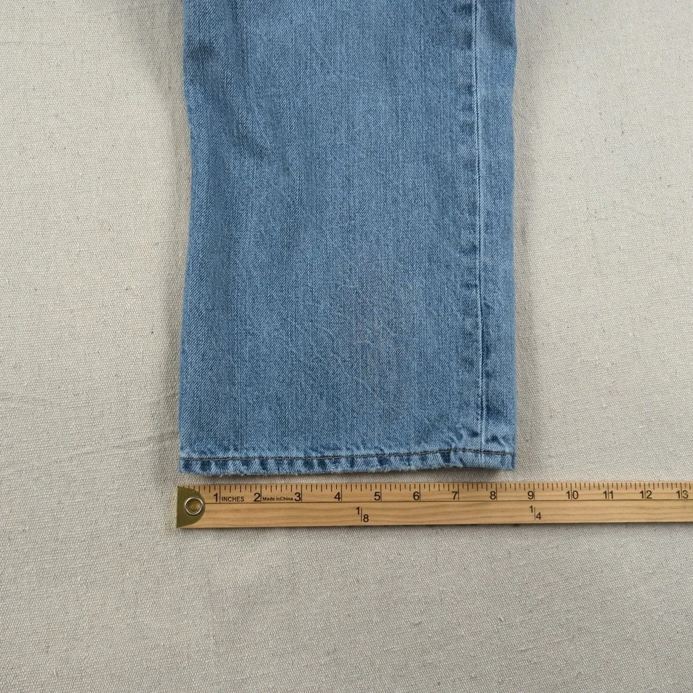 Polo Ralph Lauren Jeans Mens 36x32‎ Blue PRL Distressed Faded Straight